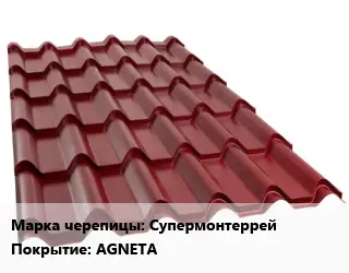 Металлочерепица Супермонтеррей Покрытие:AGNETA